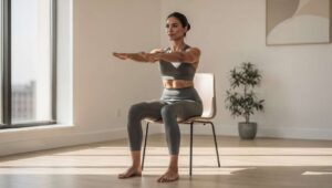 6 minuti sulla sedia ogni mattina: la routine che rafforza il core meglio degli addominali classici